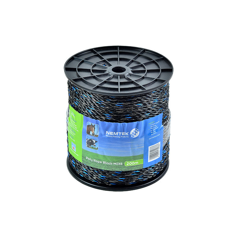 Nemtek Poly Rope White Mix 6 200m