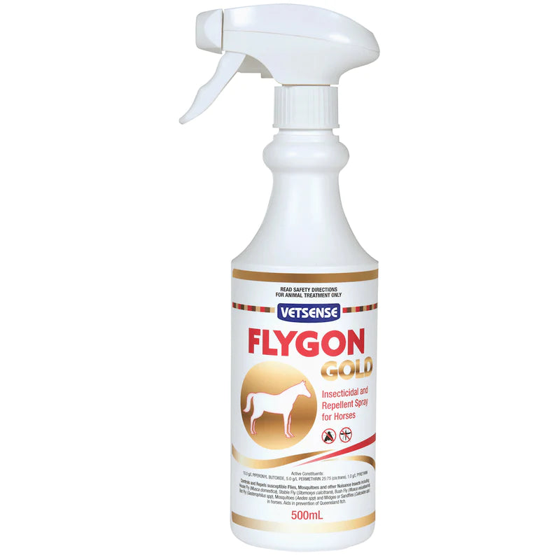 Flygon Gold Insecticidal & Repellent Spray for Horses
