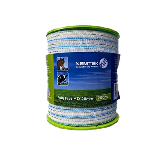 Nemtek Poly Tape White Mix 6 20mm