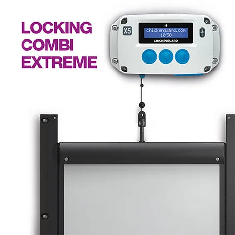 ChickenGuard Door Opener And Locking Door Kit
