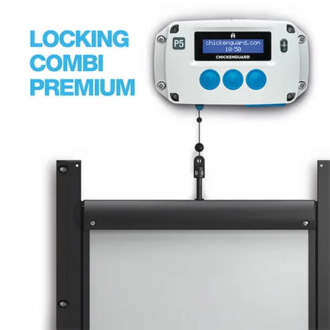 ChickenGuard Door Opener And Locking Door Kit