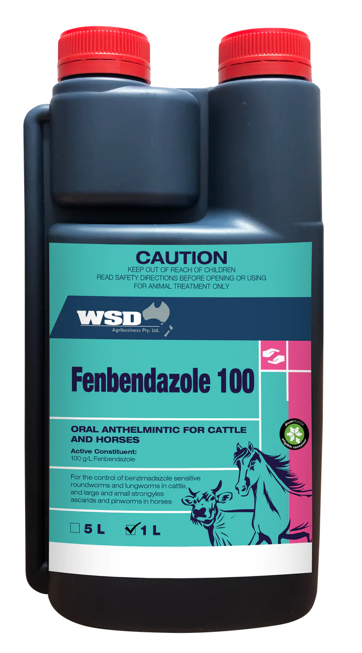 Fenbendazole 100 Oral Drench For Horses and Cattle