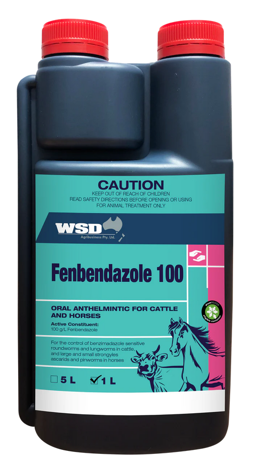 Fenbendazole 100 Oral Drench For Horses and Cattle