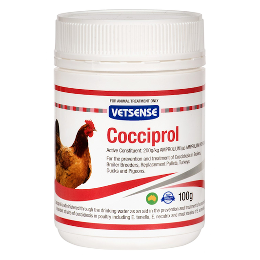 Vetsense Cocciprol 100g Coccidiosis Treatment