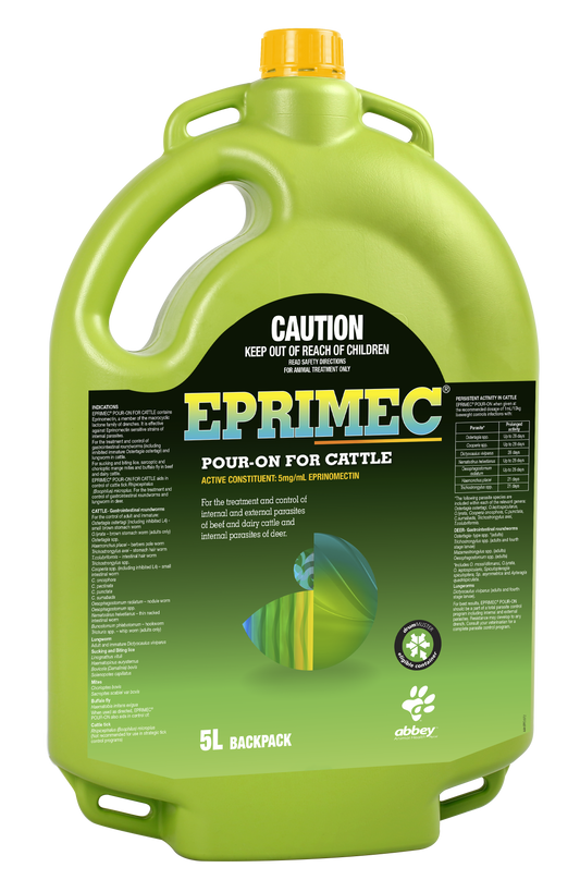 Eprimec Pour-On For Beef and Dairy Cattle