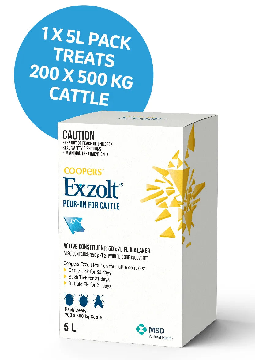 Coopers Exzolt Pour-on for Cattle