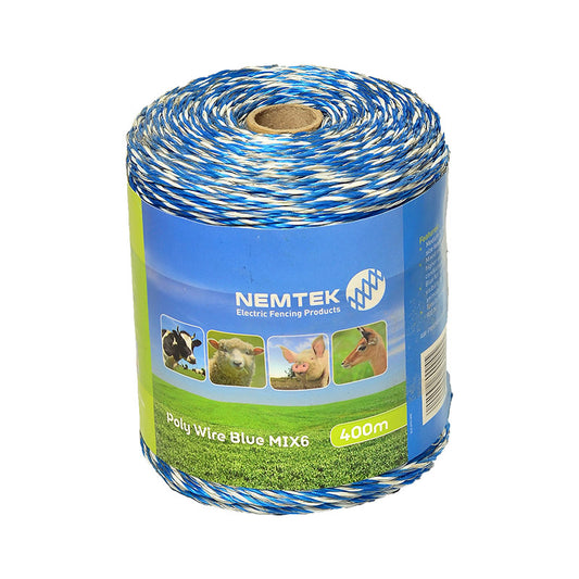 Nemtek Poly Wire Blue Mix 6 400m