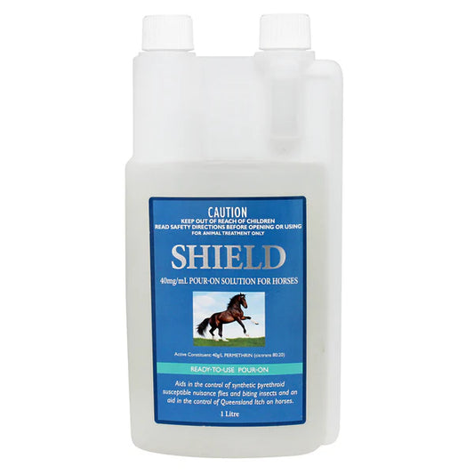 Shield Pour On Fly Repellent for Horses