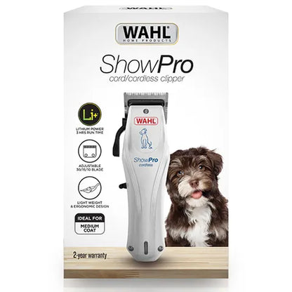 Wahl Showpro Cordless Lithium Pet Clipper