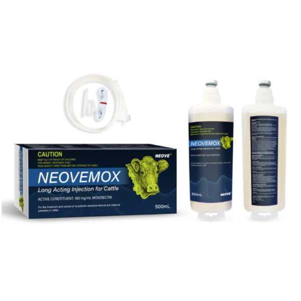 Neovemox Long Acting Injection for Cattle 500ml