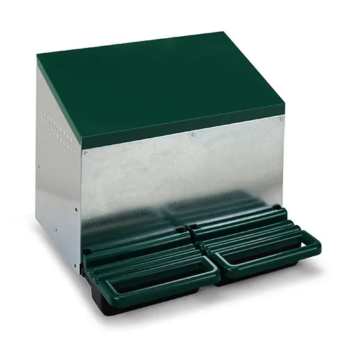 External Hanging Rollaway Nesting Box Double Hole