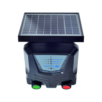 Nemtek Agri 1km Solar Electric Fence Energiser With Internal Battery