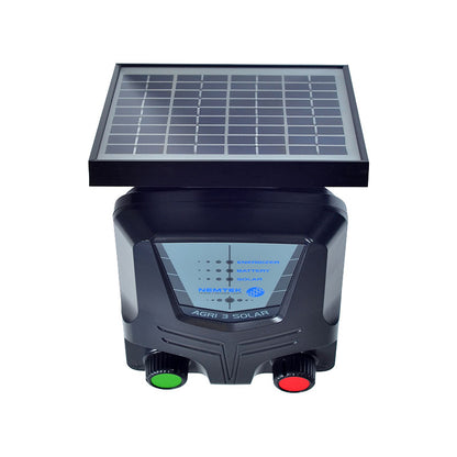 Nemtek Agri 3km Solar Electric Fence Energiser With Internal Battery