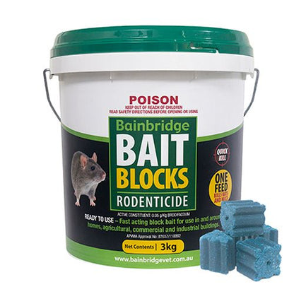 Bainbridge Rodent bait Blocks