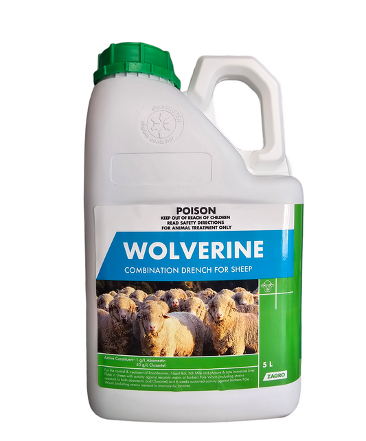 Wolverine Combination Drench for Sheep