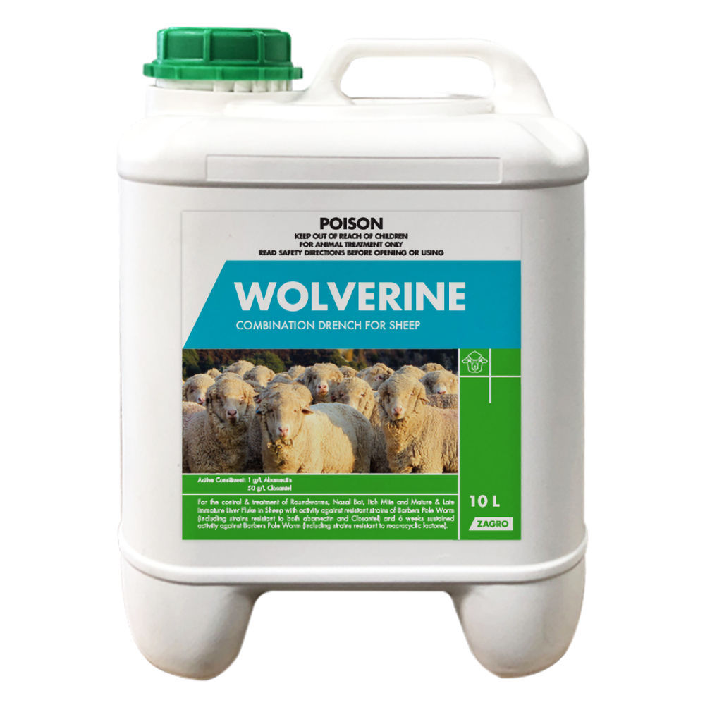 Wolverine Combination Drench for Sheep