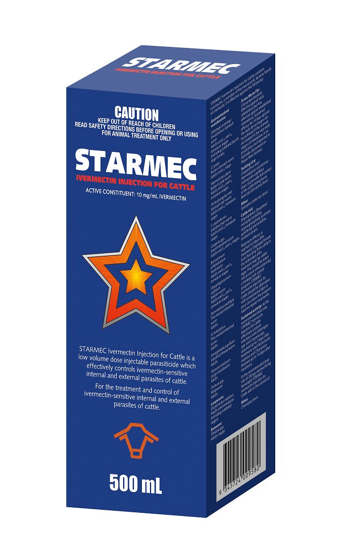 Starmec Injection for Cattle 500ml