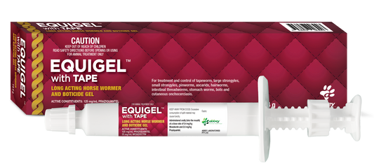 Equigel with Tape Long Acting Horse Wormer